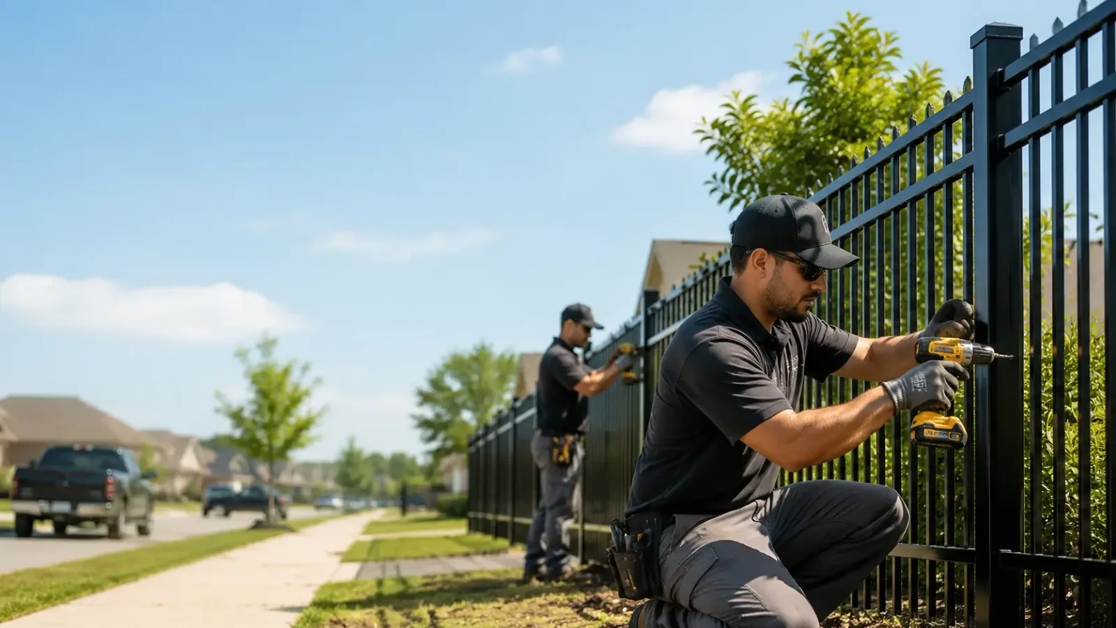 Metal Fence Installation in Harker Heights, TX